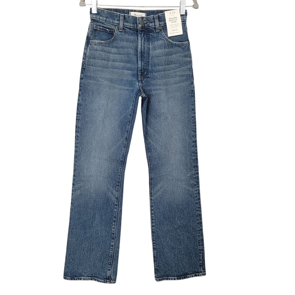 Madewell Women's Boot Cut Jeans - Medium Blue Wash